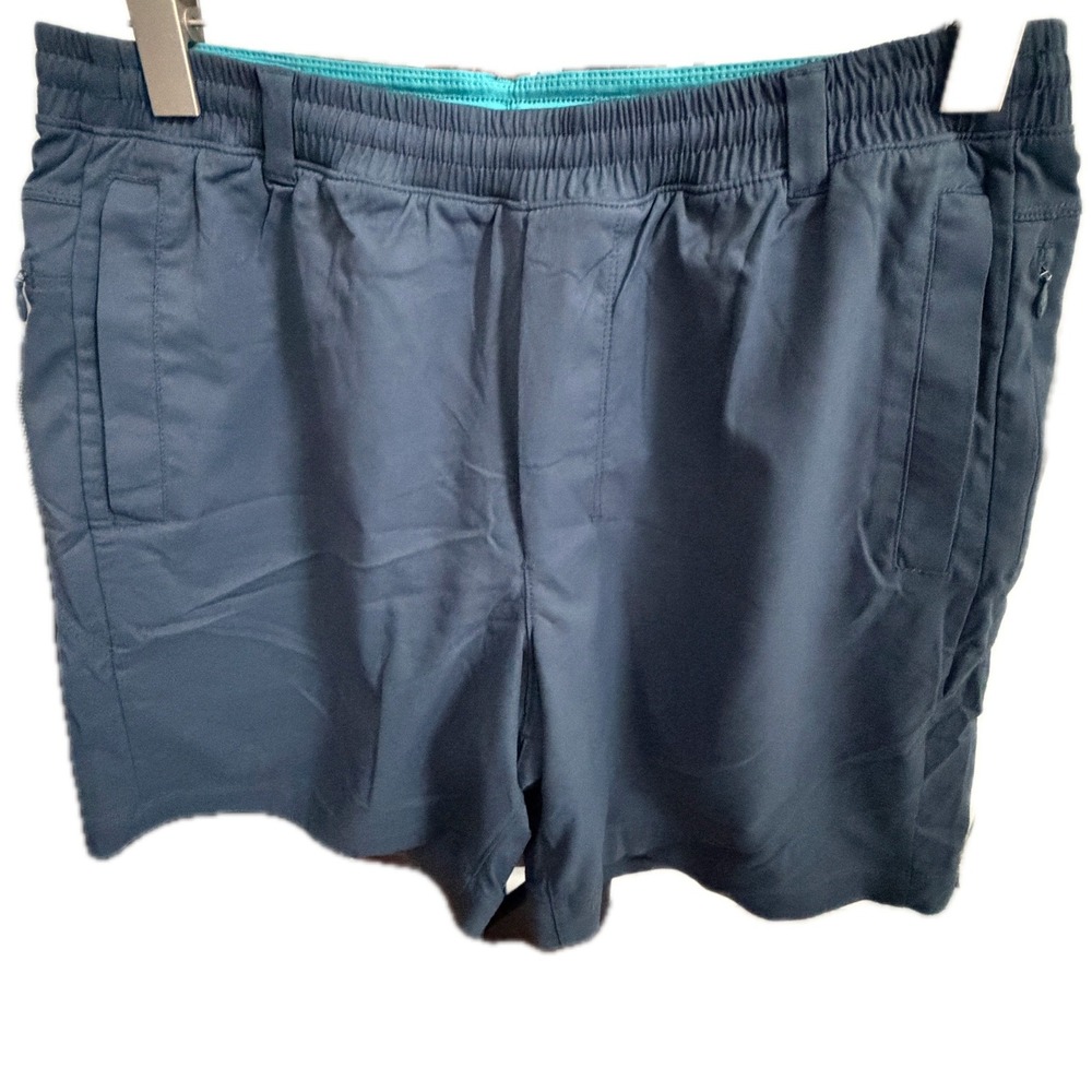 BIRDDOGS Navy Blue Lined Athletic Casual Gym Shorts XL